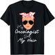Funny Cancer Chemo Survivor Gifts My Oncologist Does My Hair Chemotherapy Cancer Patient Joke T-Shirt - T-Shirt | Black