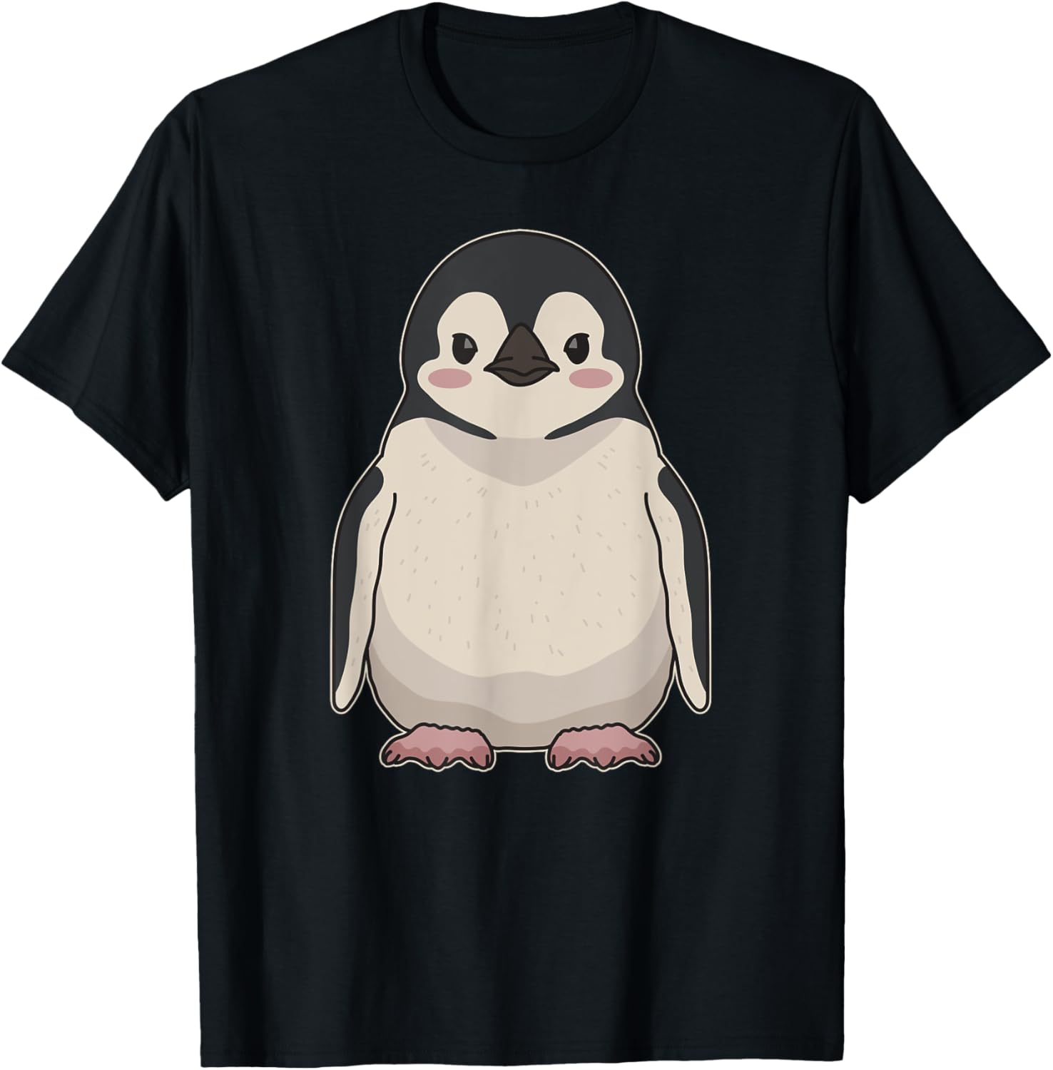 Penguin Lovers | Cute Penguins T-Shirt - T-Shirt | Black