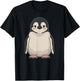 Penguin Lovers | Cute Penguins T-Shirt - T-Shirt | Black