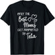 The Best Moms Get Promoted To Teta for Arabic Syrian Grandma T-Shirt - T-Shirt | Black