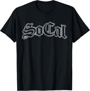 Vintage So Cal Southern California SoCal T-Shirt - T-Shirt | Black