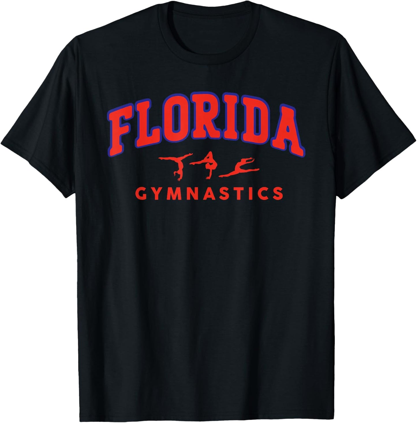 Florida Gymnastics Gymnasts T-Shirt - T-Shirt | Black