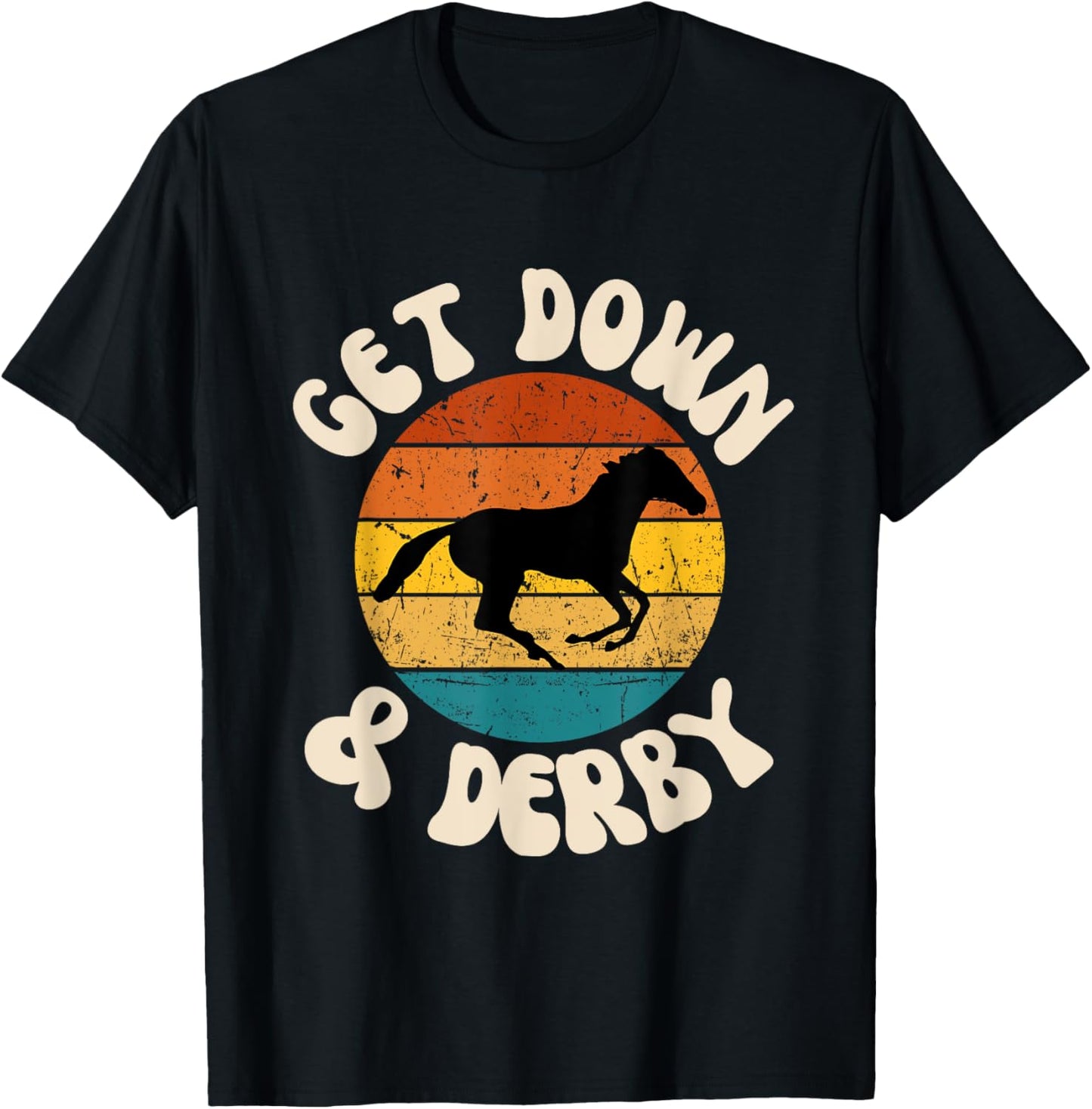 Get Down and Derby T-Shirt - T-Shirt | Black