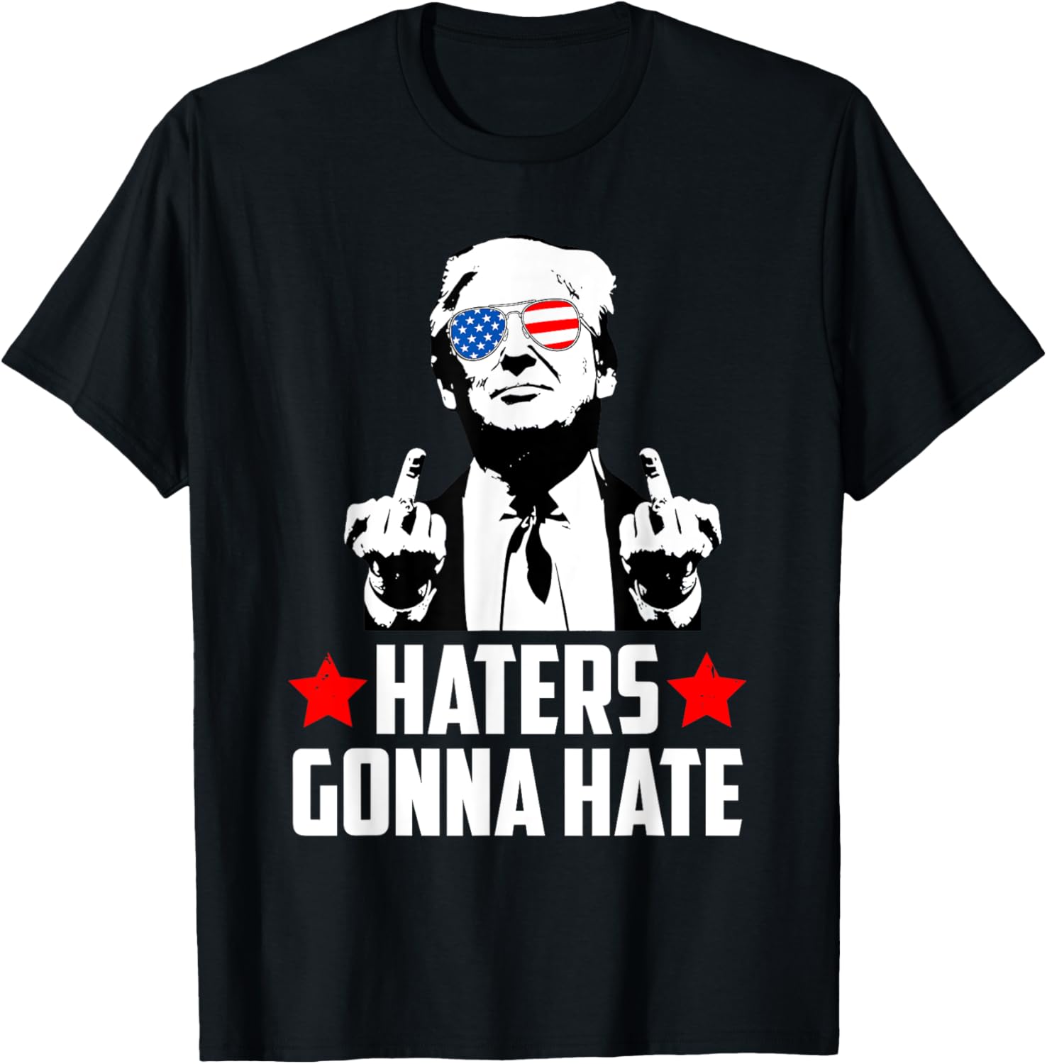 Trump 2024 45 & 47 President Of The United States Gift T-Shirt - T-Shirt | Black