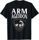Armageddon | Fitness Weightlifting Deadlift Workout Gym T-Shirt - T-Shirt | Black