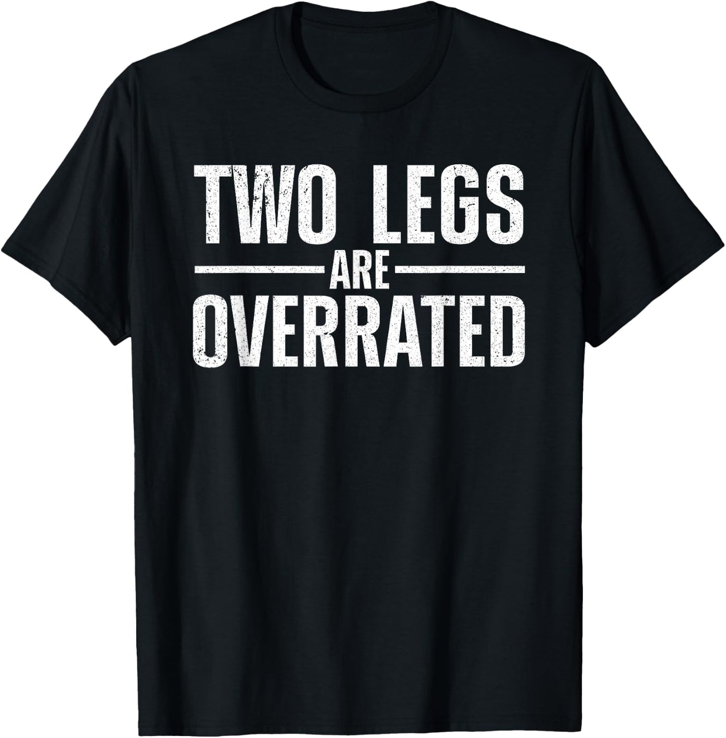 Cool Leg Amputee Design Women Leg Amputation Amputee T-Shirt - T-Shirt | Black