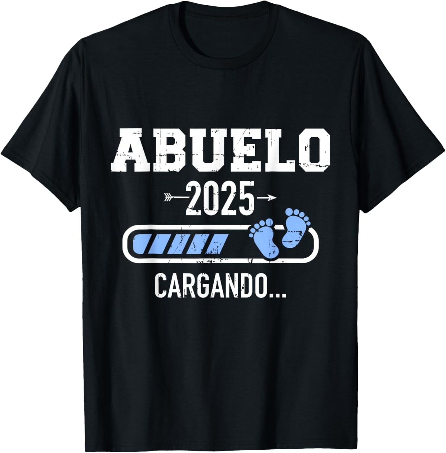Abuelo 2025 cargando T-Shirt - T-Shirt | Black
