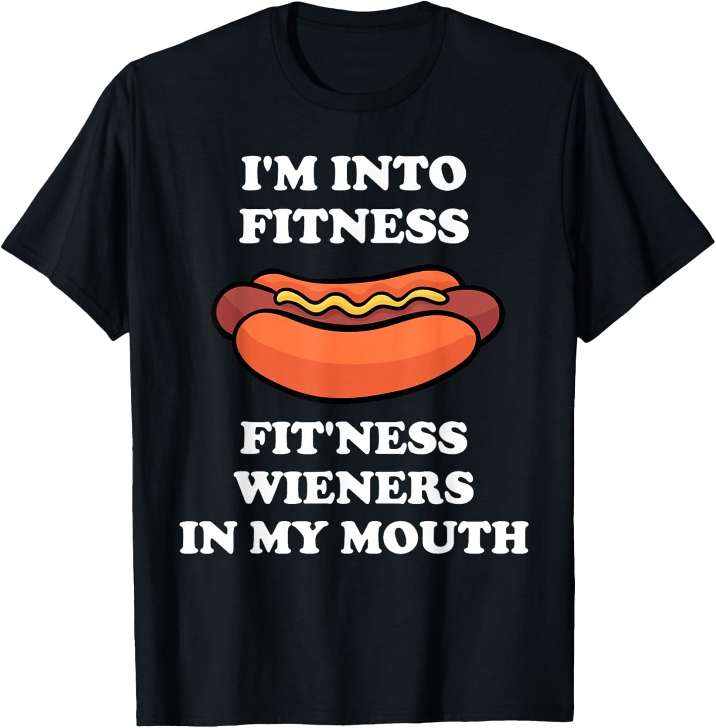4th of July Funny Inappropriate Hotdog Women T-Shirt - T-Shirt | Black