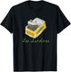 Les sardines fisherman aesthetic coastal sardine fish T-Shirt - T-Shirt | Black