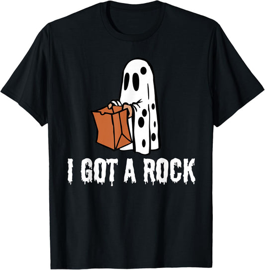 I Got A Rock Halloween T-Shirt - T-Shirt | Black