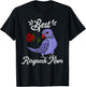 Best Parrot Mom I Violet Indian Ringneck T-Shirt - T-Shirt | Black