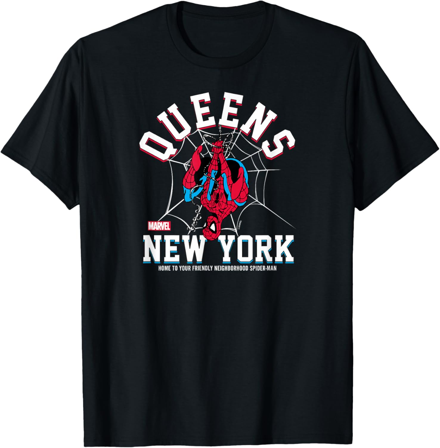 Spider-Man - Collegiate T-Shirt - T-Shirt | Black