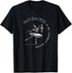 Nutcracker Is My Favorite Season Ballet Skeleton Ballerina T-Shirt - T-Shirt | Black