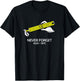 Slide Rule Never Forget 1620-1972 Retro Design T-Shirt - T-Shirt | Black