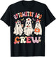 Optometry Boo Crew Optometrist Halloween Eye Doctor Funny T-Shirt - T-Shirt | Black