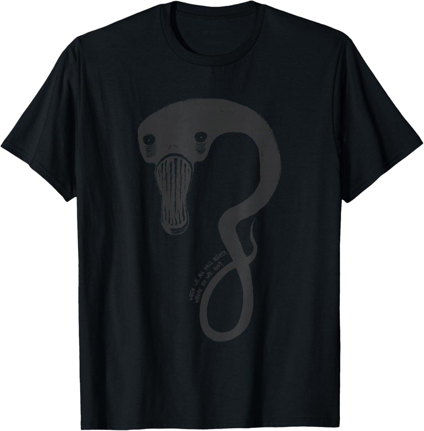 Billie Eilish Offizielles Monster schwarz T-Shirt - T-Shirt | Black