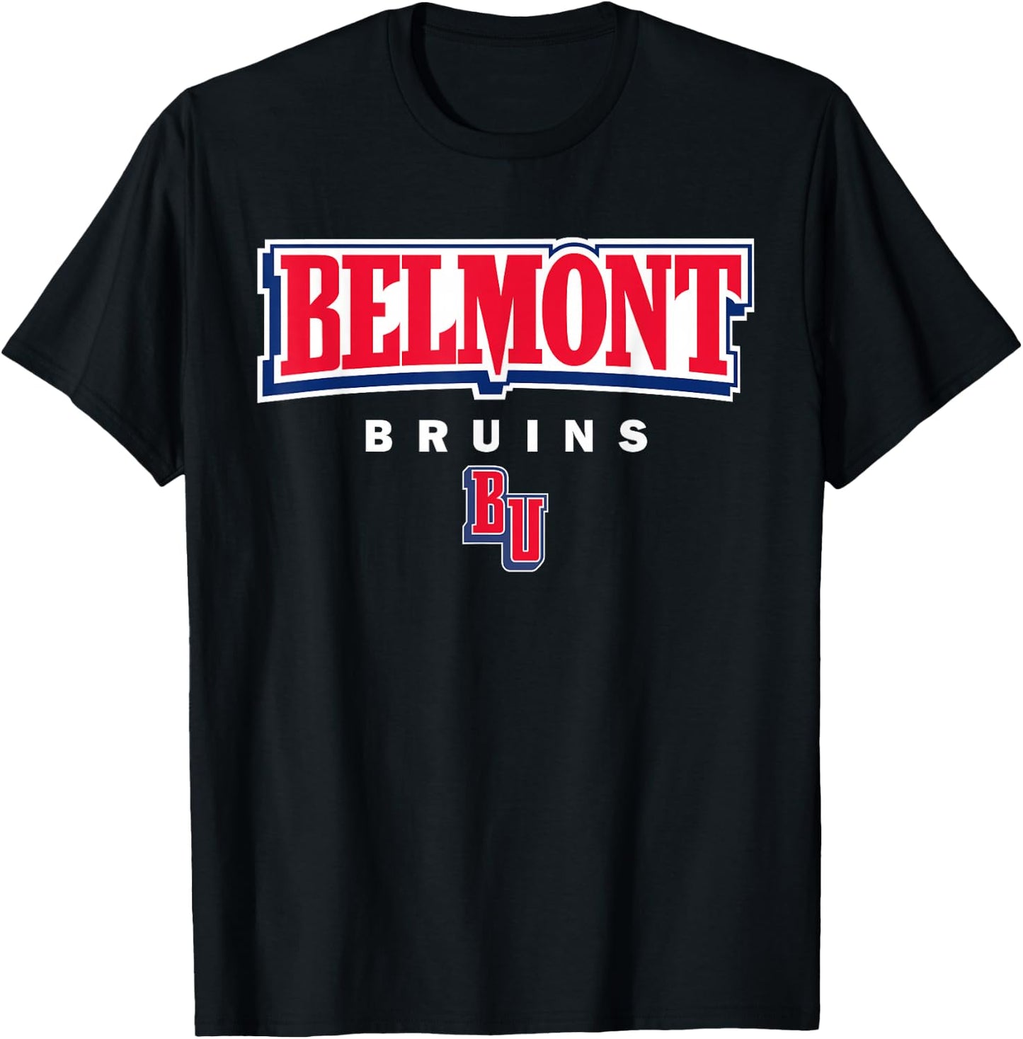 Belmont Bruins | Official NCAA University | NCAFBEL03 T-Shirt - T-Shirt | Black
