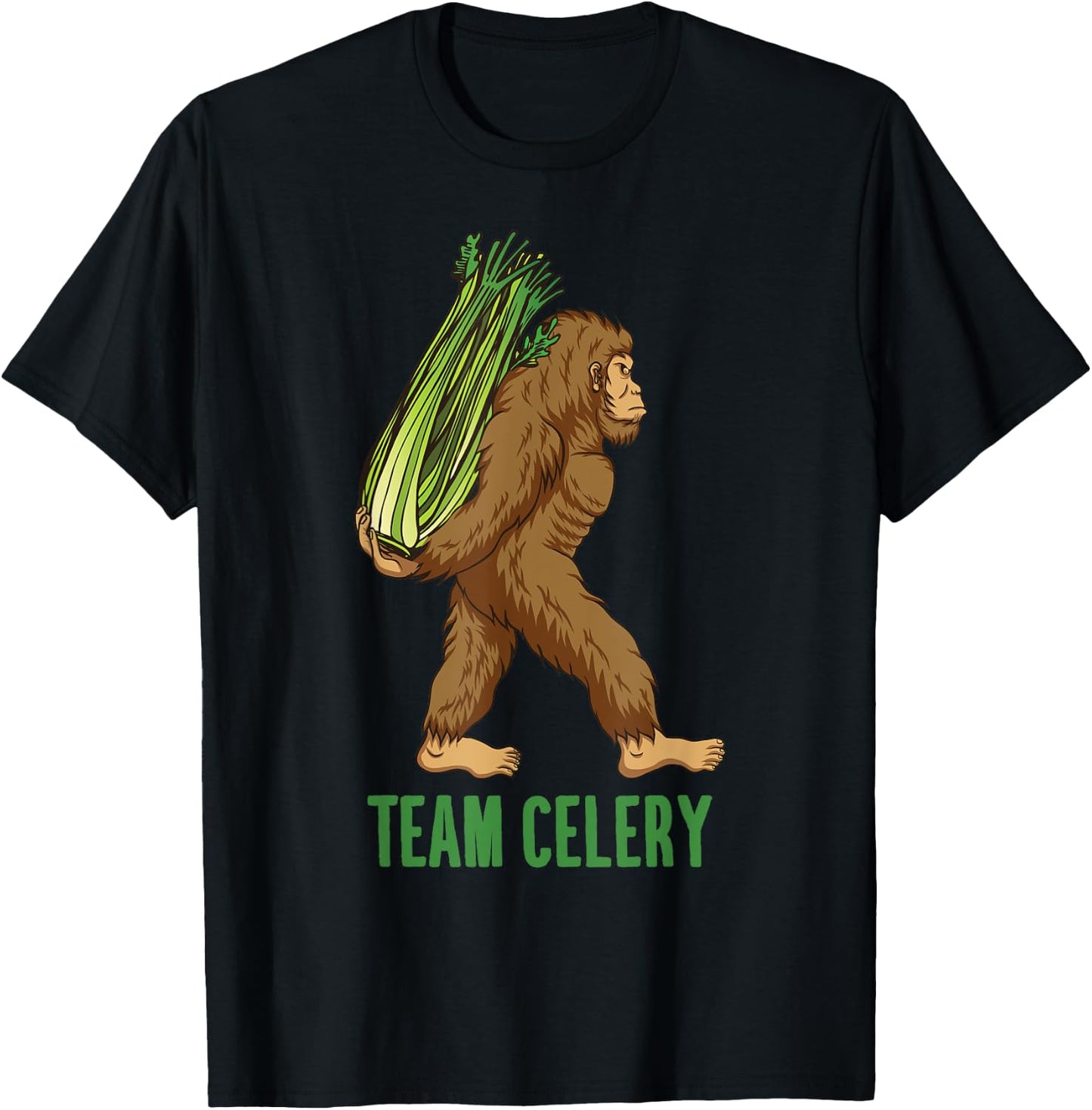 Vegetable Celery Juice Gift Celery Lover T-Shirt - T-Shirt | Black