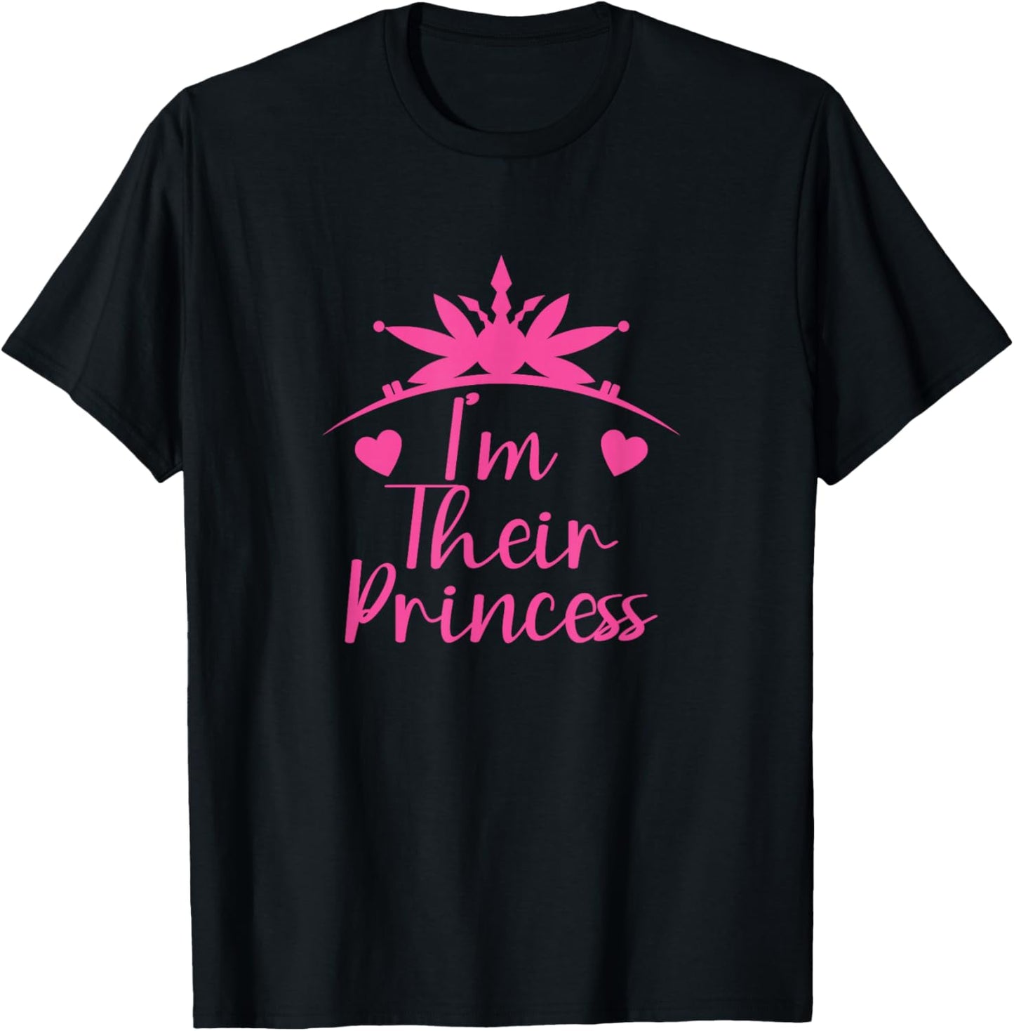 I'm Their Princess Fairytale Mistress T-Shirt - T-Shirt | Black