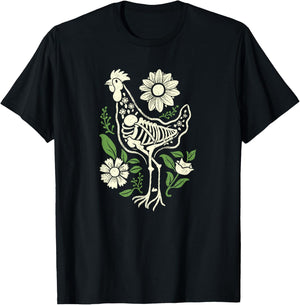 Hen - Chicken Coop Farm Farmer Farmers Chicken T-Shirt - T-Shirt | Black