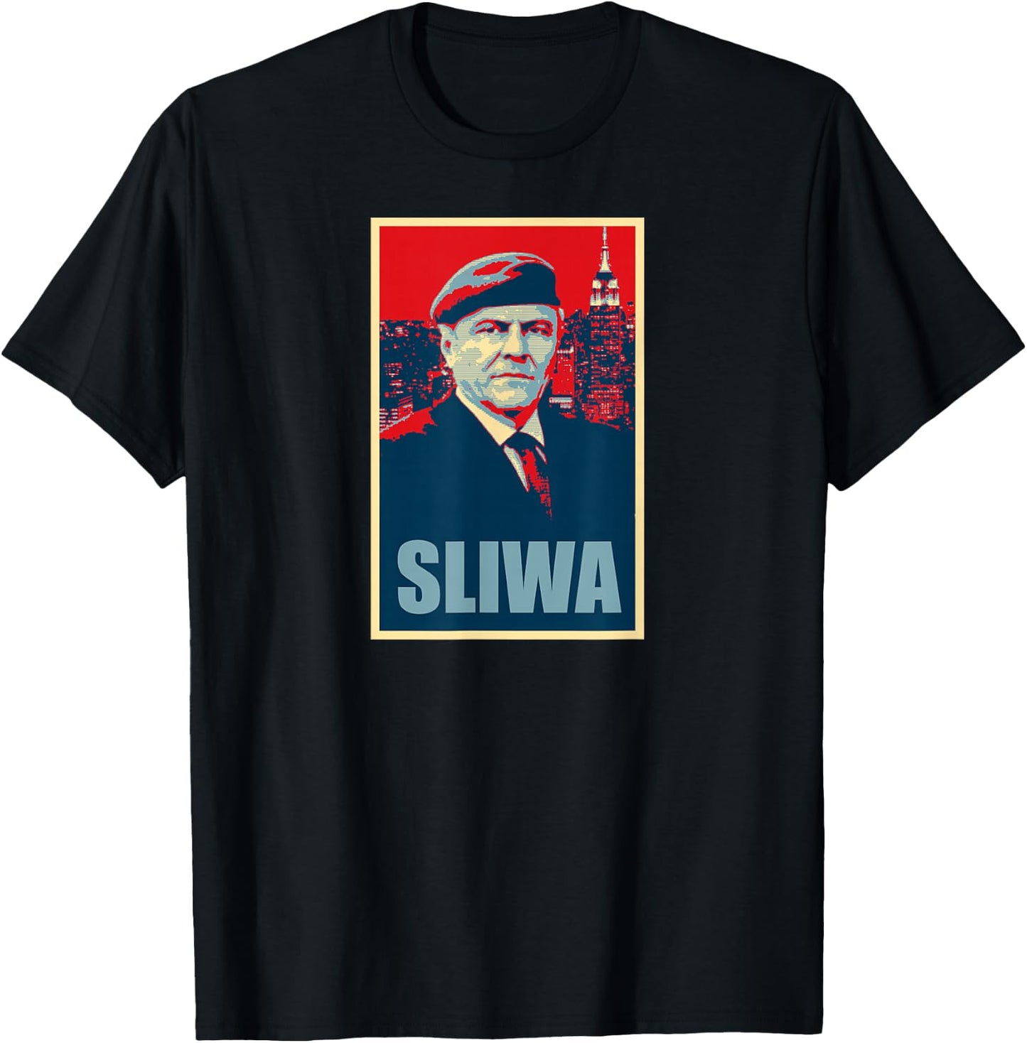 Sliwa For Mayor 2021 New York NYC T-Shirt - T-Shirt | Black