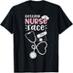Resting Nurse Face T-Shirt - T-Shirt | Black