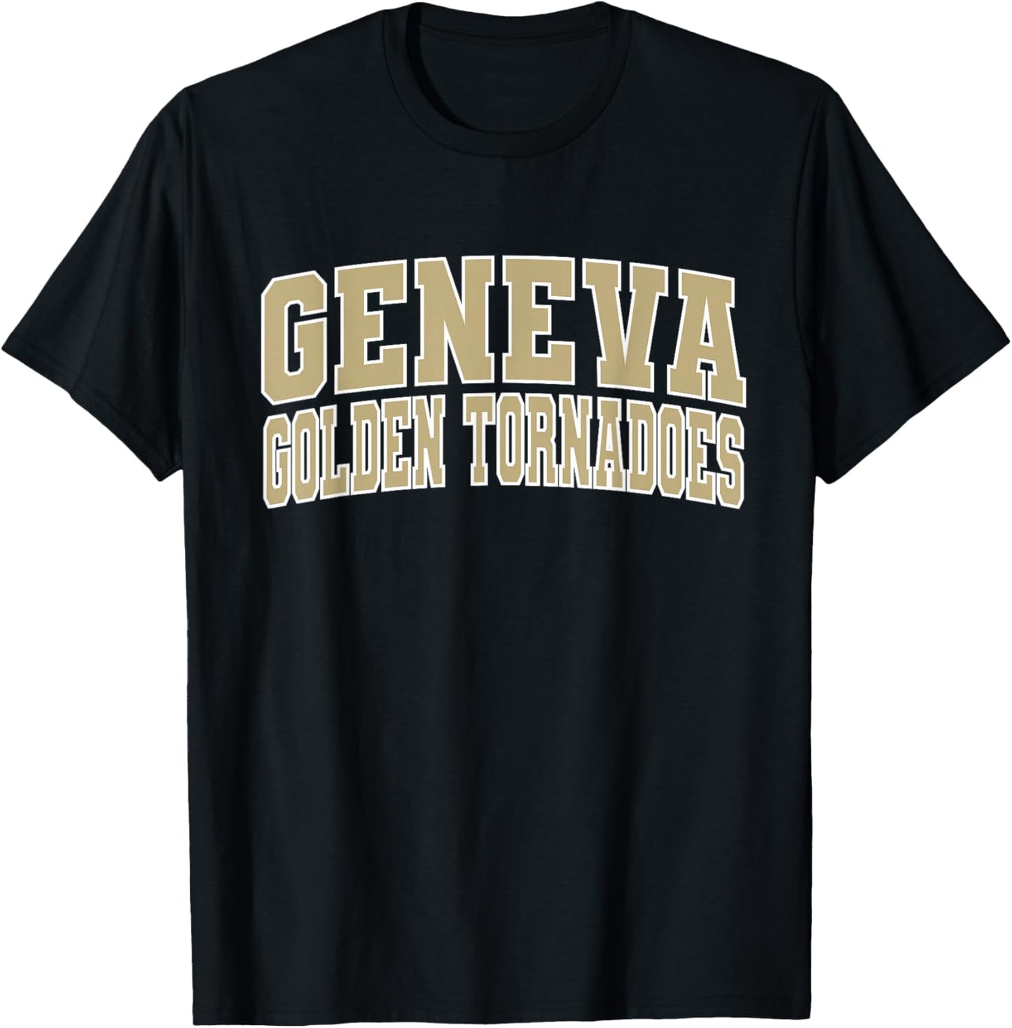 Geneva College Apparel Sports Fan T-Shirt - T-Shirt | Black