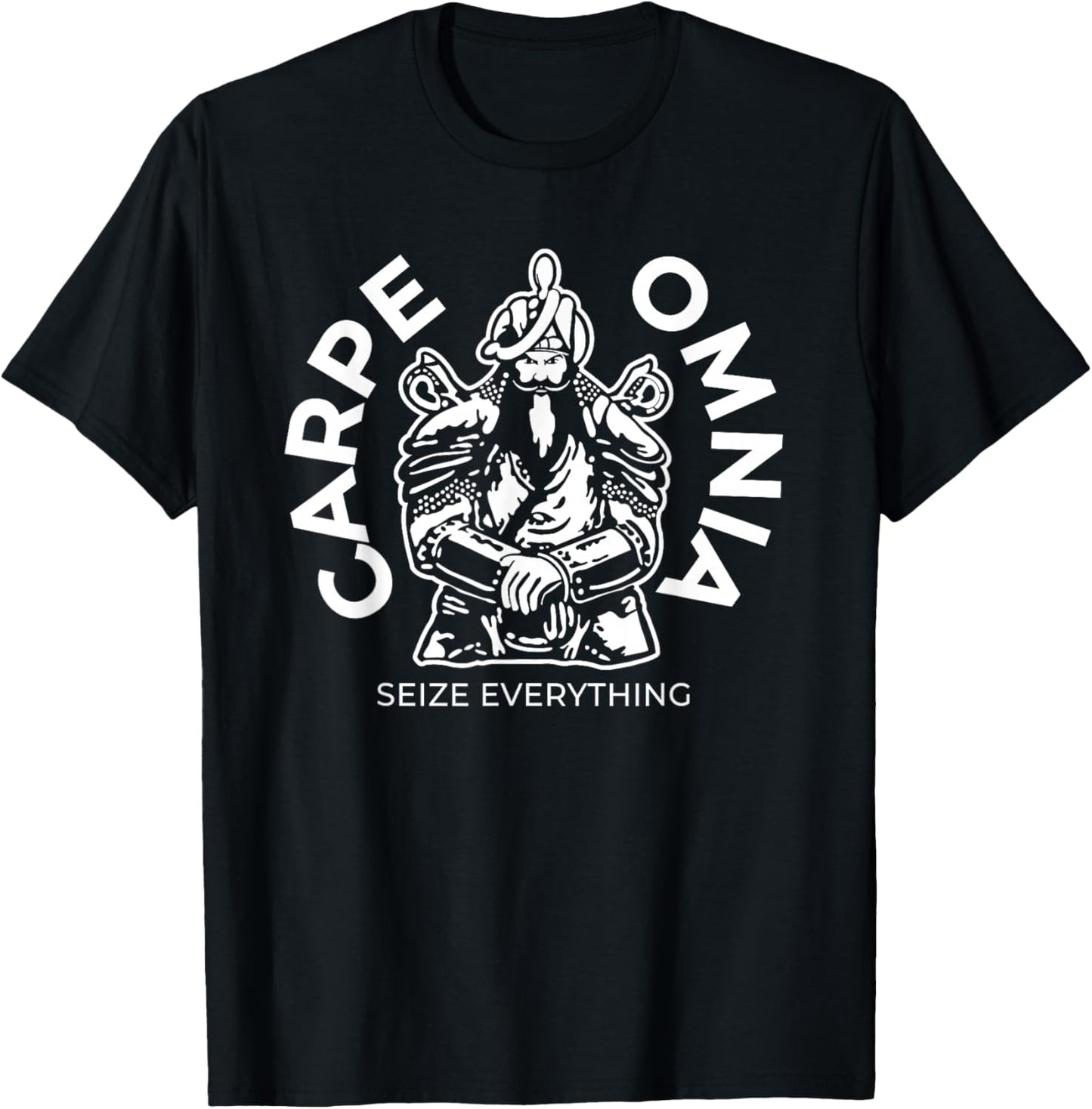 Carpe Omnia Hari Singh Nalwa T-Shirt - T-Shirt | Black