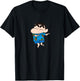 【Manga】Crayon Shin-chan Aloha Shin-chan T-Shirt - T-Shirt | Black