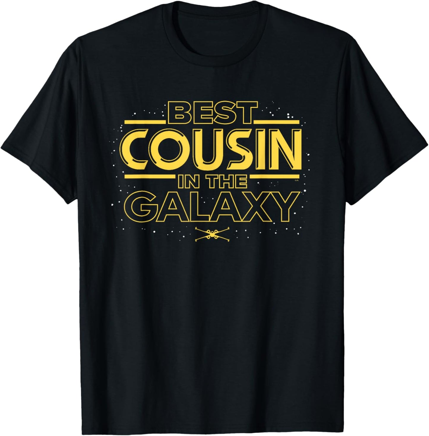 Star Wars Best Cousin in the Galaxy Family Trip Birthday T-Shirt - T-Shirt | Black