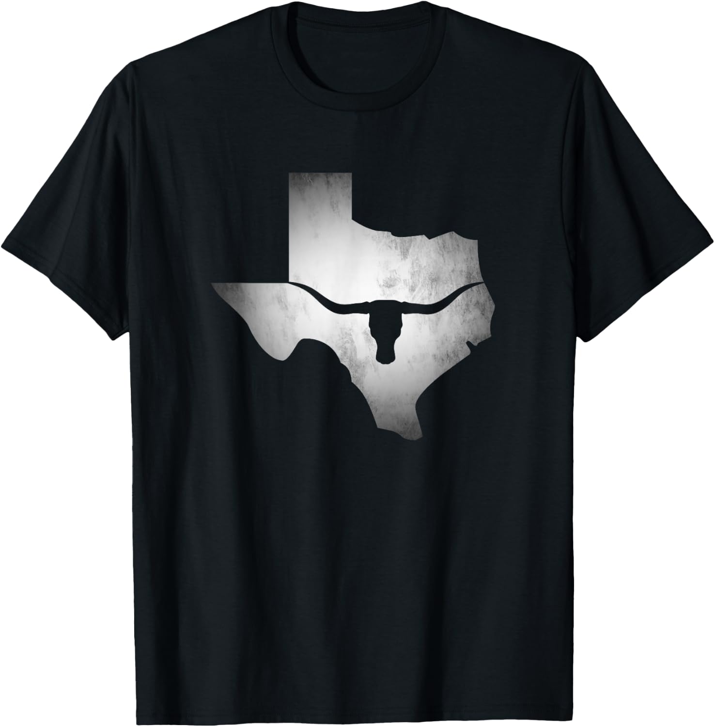Texas State Bull Longhorn T-Shirt - T-Shirt | Black