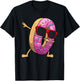 Donut Art Women Kids Dabbing Doughnut Donut Lover T-Shirt - T-Shirt | Black