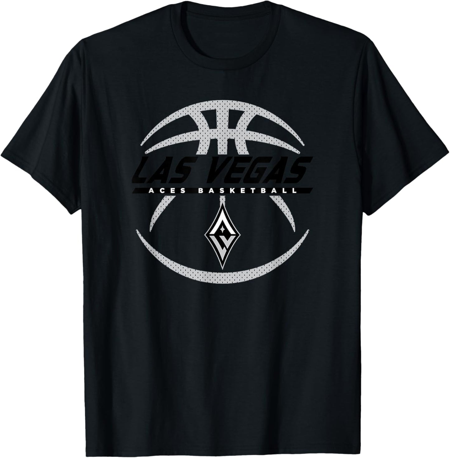 WNBA Las Vegas Aces The Rock T-Shirt - T-Shirt | Black