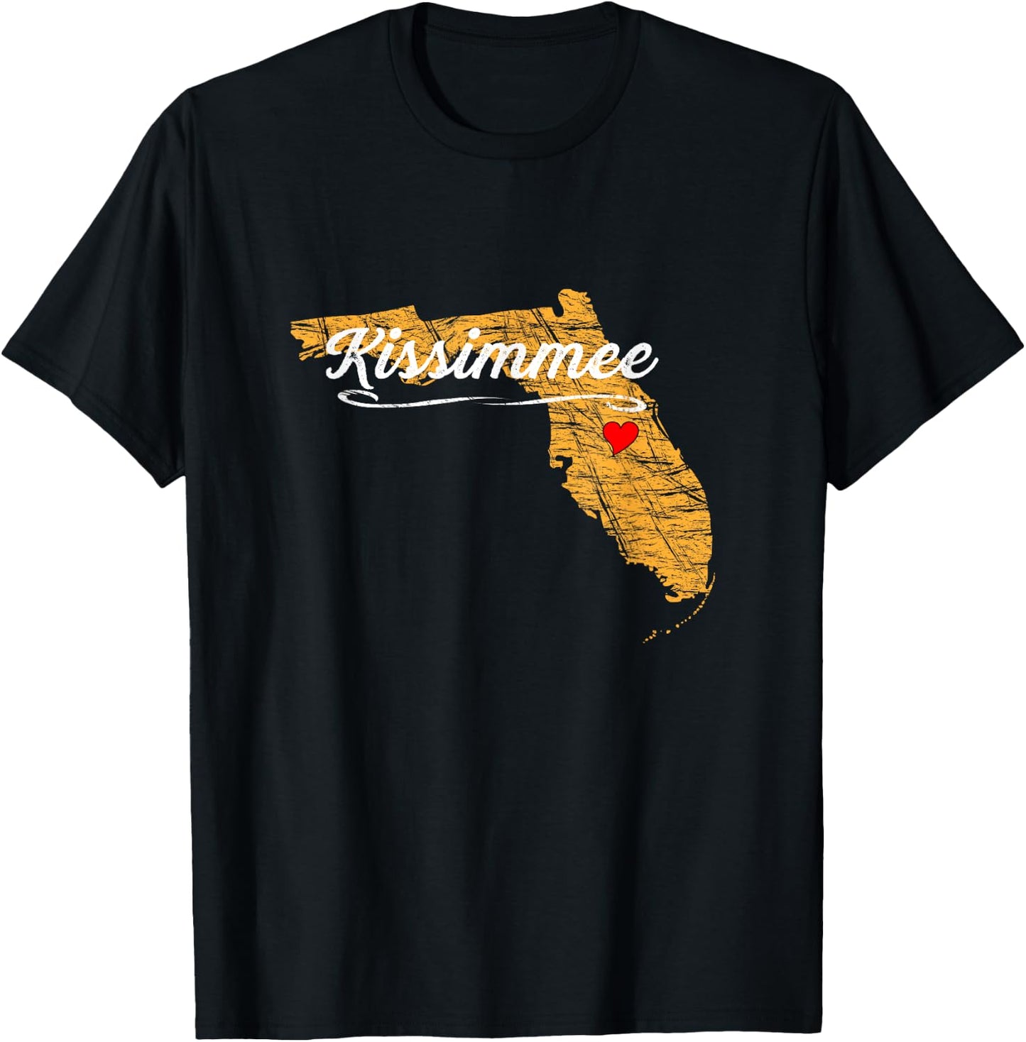 City of Kissimmee Florida Vacation Souvenir Graphic T-Shirt - T-Shirt | Black