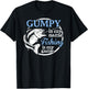 Gumpy Fishing Shirt Fathers Day Gift from Son T-Shirt - T-Shirt | Black