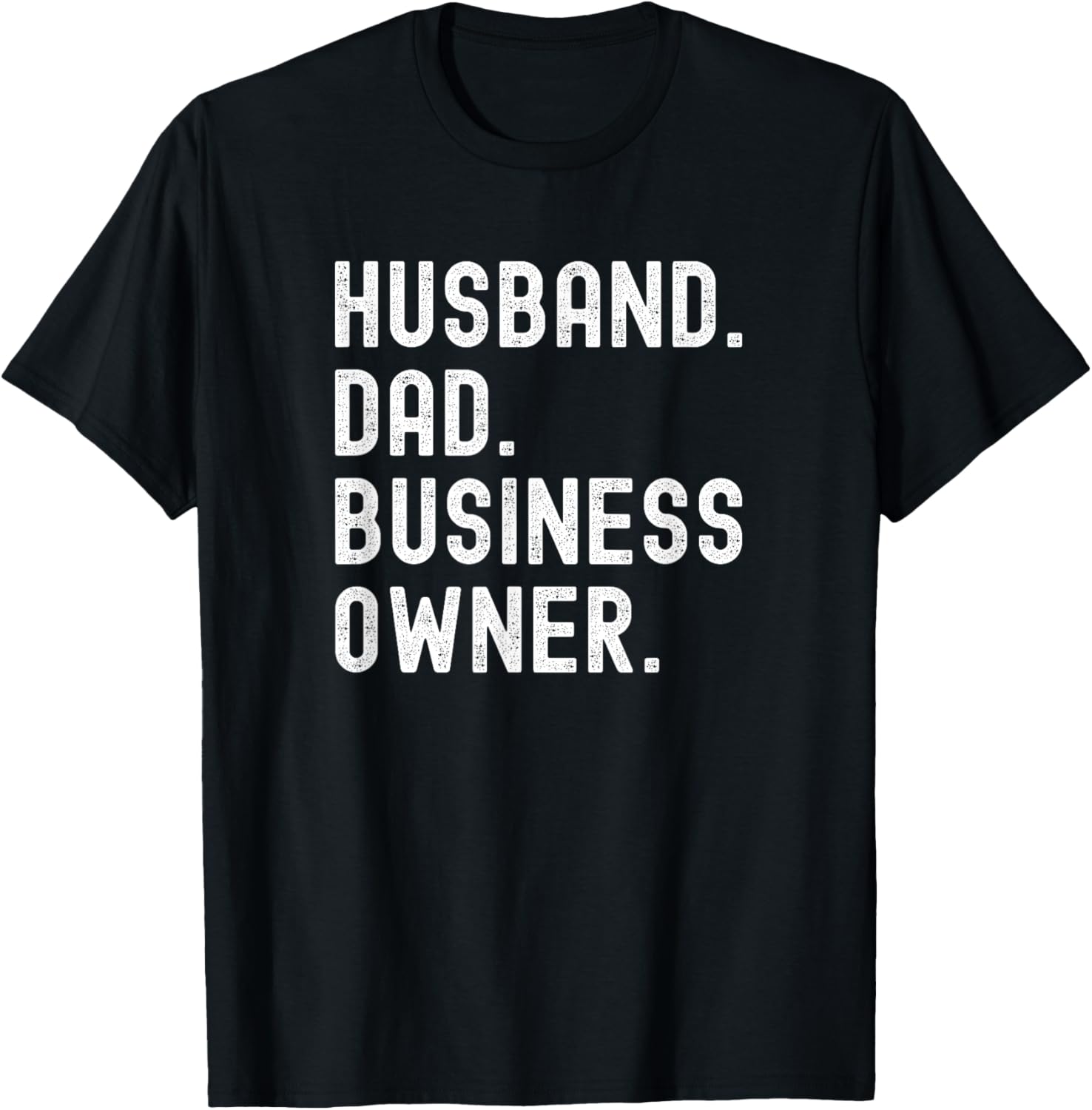 Black Husband Dad Business Owner CEO Entrepreneur Men T-Shirt - T-Shirt | Black