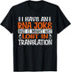 Funny Biology "RNA Joke Lost Translation" - Microbiology T-Shirt - T-Shirt | Black
