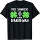 These Shamrocks Are Taken Shirt Irish Drinking Women T-Shirt - T-Shirt | Black