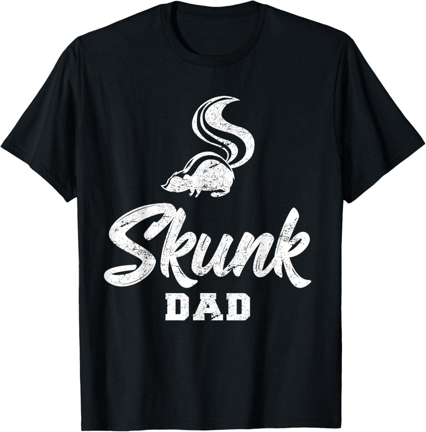 Skunk Dad - Animal Pet Lover Owner T-Shirt - T-Shirt | Black