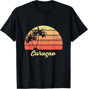Curacao Shirt Holiday Vacation Cruise Travel T-Shirt - T-Shirt | Black