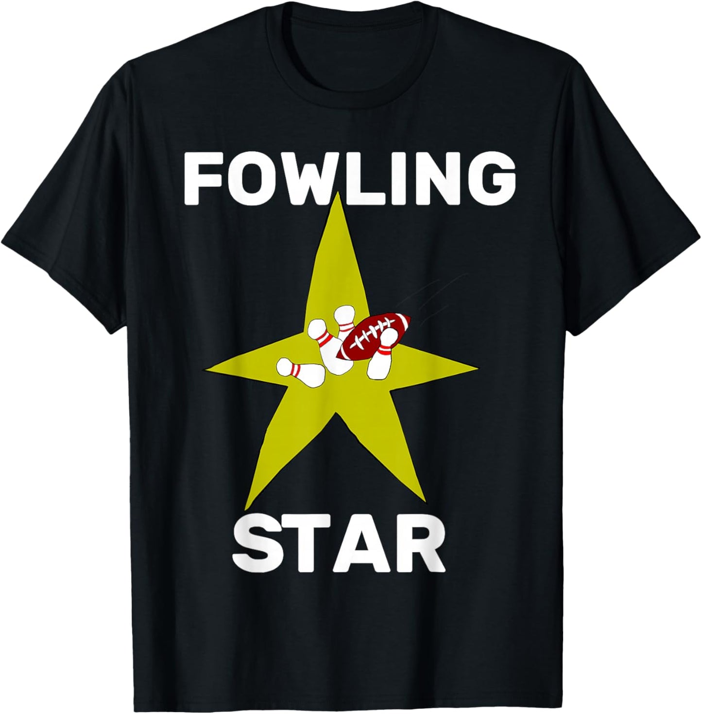 Fowling Star T-Shirt - T-Shirt | Black