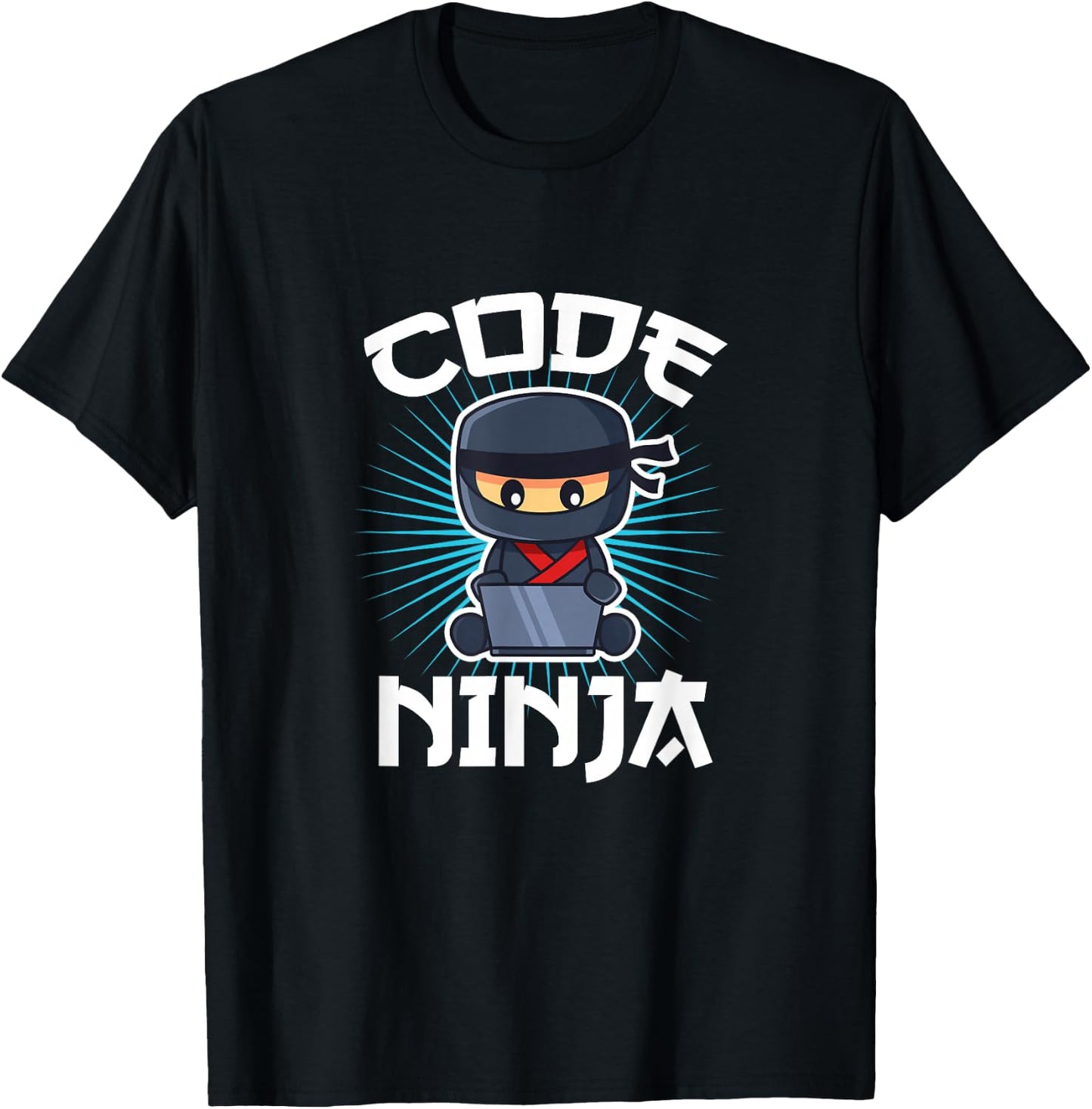 Code Ninja Programmer Coder Computer Programming Coding Small T-Shirt - T-Shirt | Black