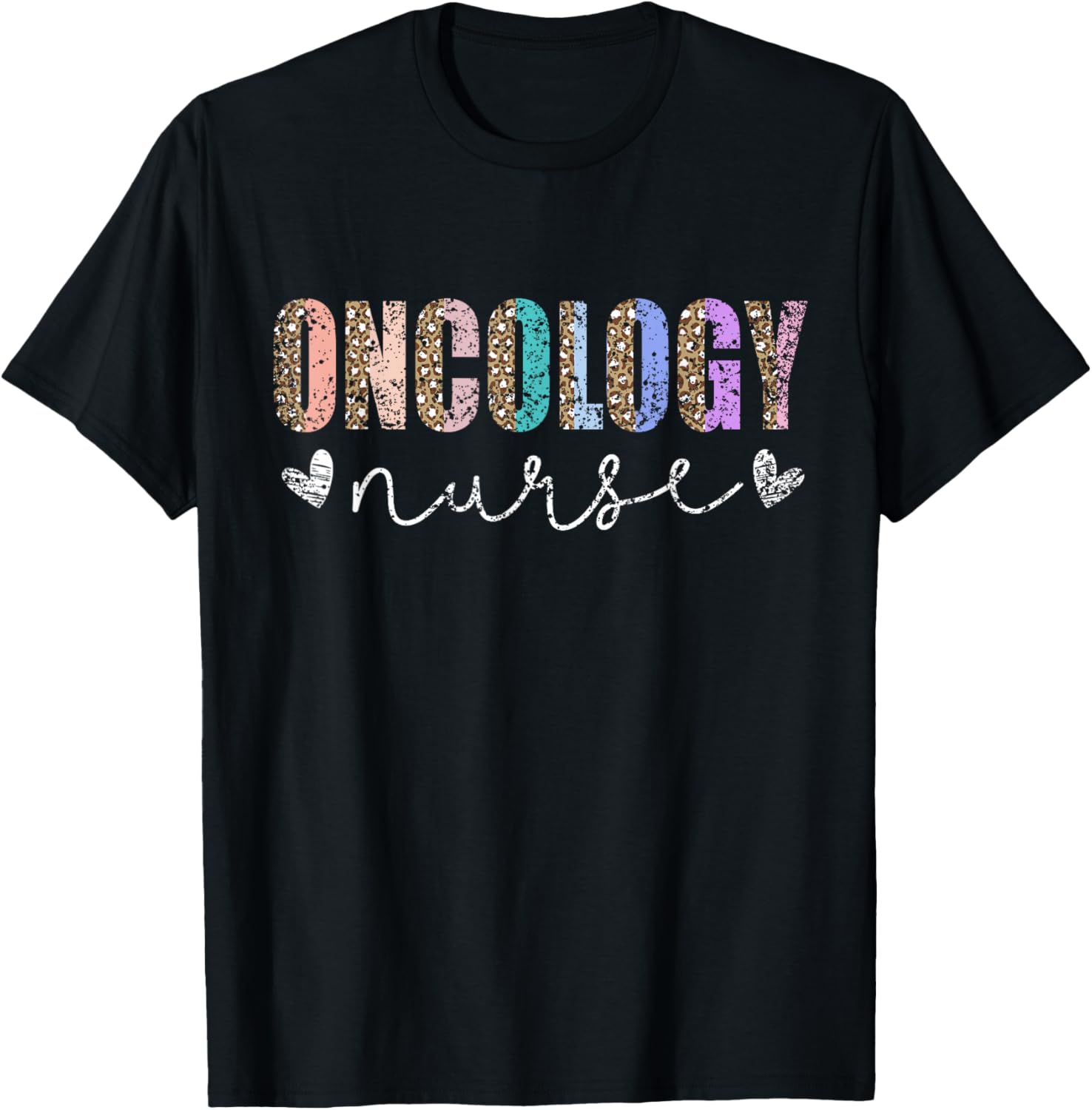 Oncology Nurse Nurses Nursing Cancer Oncology Nurse T-Shirt - T-Shirt | Black