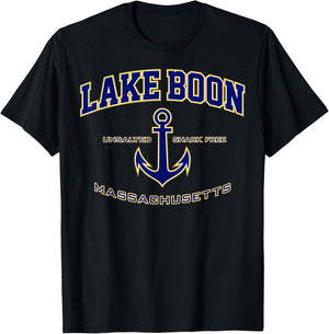 Lake Boon MA T-Shirt - T-Shirt | Black