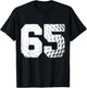 65th Birthday Men Golf Player Golf 65 Years Old T-Shirt - T-Shirt | Black
