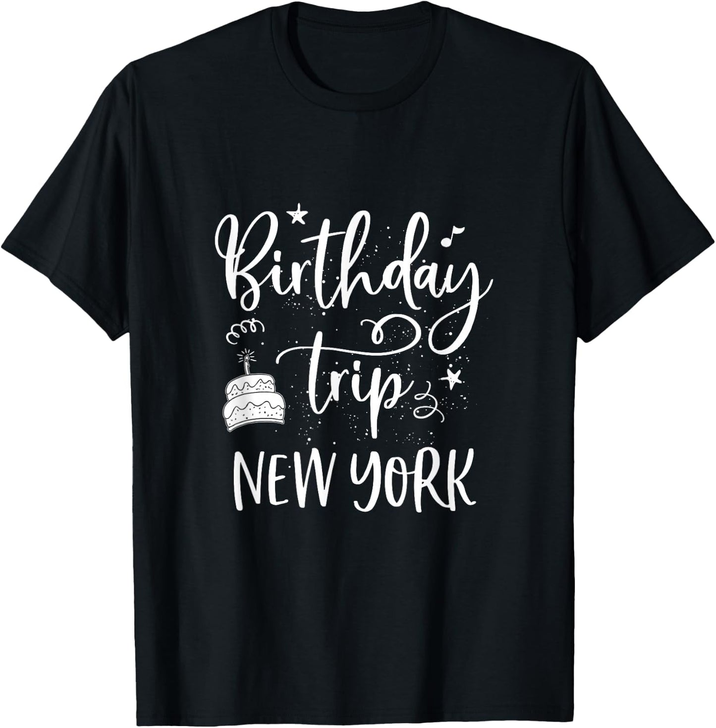 New York Birthday Trip, Girls Trip New York City, NYC Party T-Shirt - T-Shirt | Black