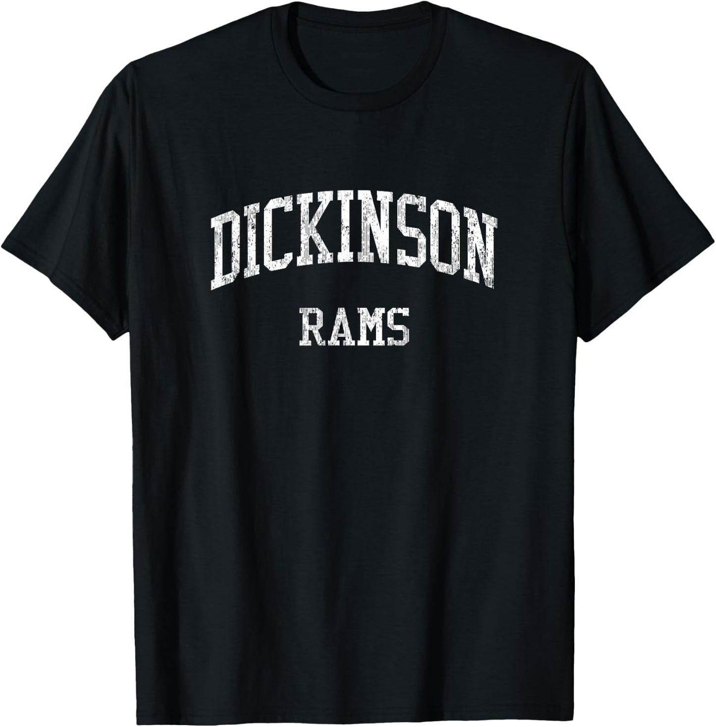 Dickinson High School HS Jersey City NJ Vintage Sports T-Shirt - T-Shirt | Black