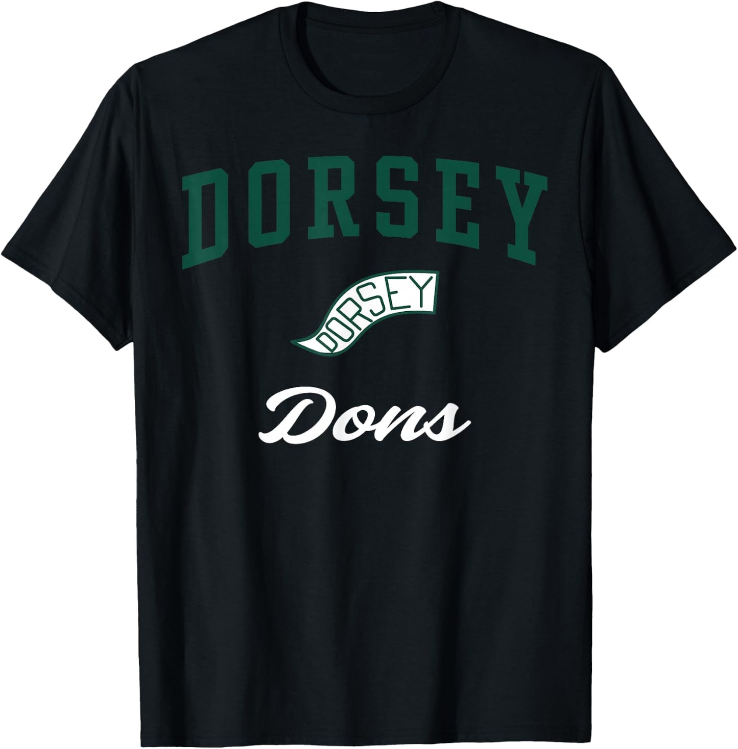 Dorsey High School Dons C3 T-Shirt - T-Shirt | Black