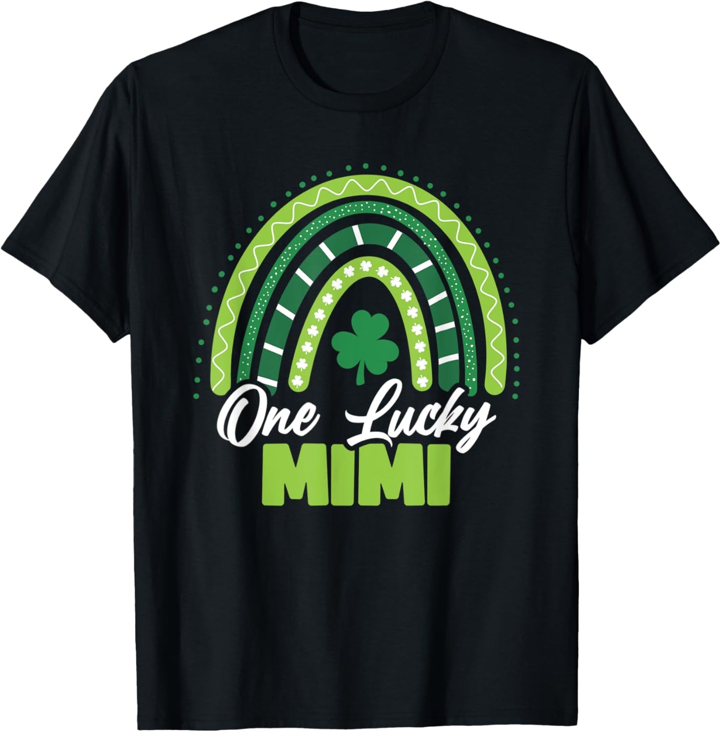 St Patricks Day One Lucky Mimi T-Shirt - T-Shirt | Black