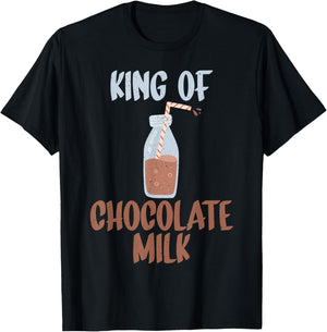 King of Chocolate Milk T-Shirt - T-Shirt | Black
